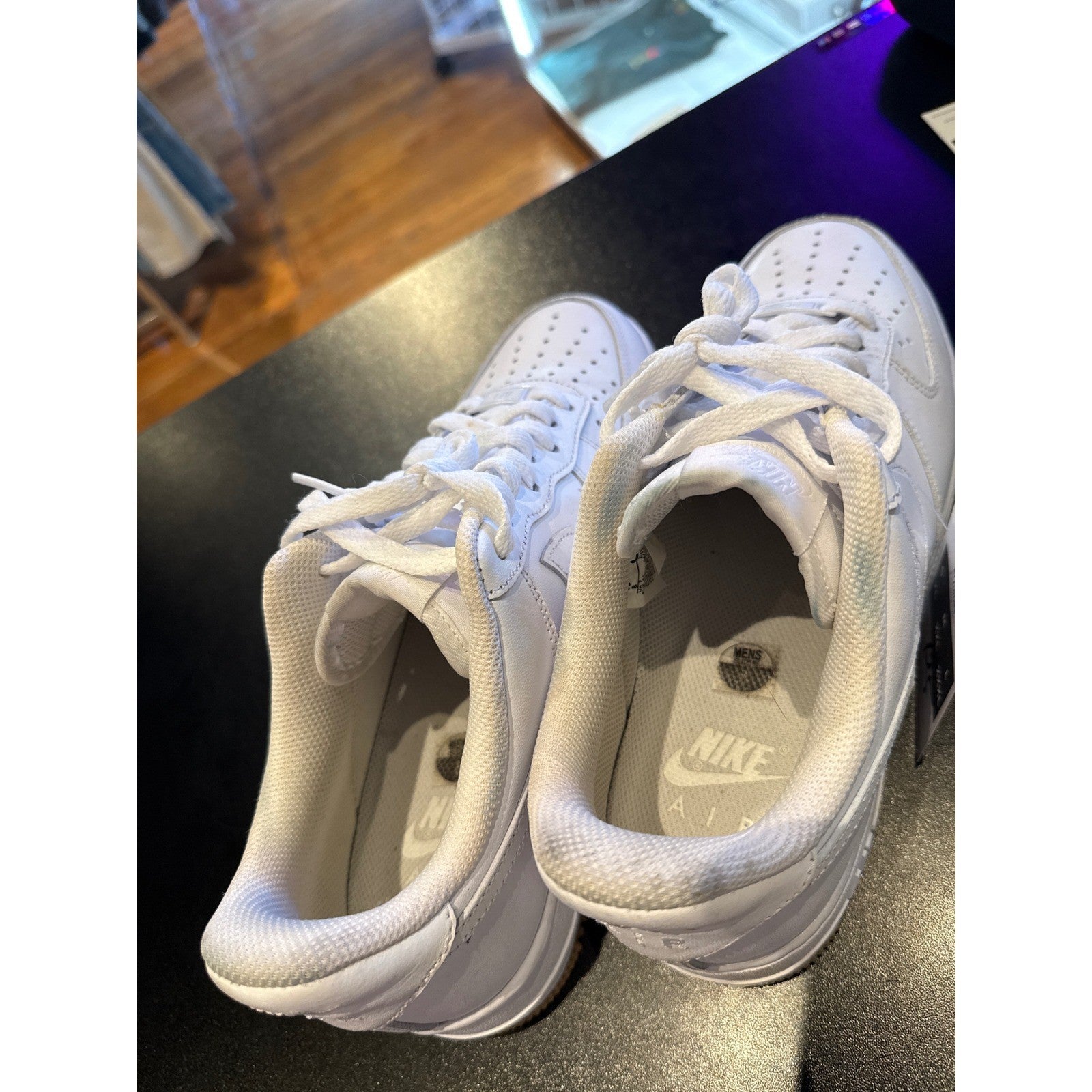 Nike Air Force 1 Low White Gum Sole Mens Sneakers DJ2739-100 Basketball Shoes