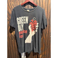 Green Day American Idiot Vintage Graphic T-Shirt Black Punk Rock Band Tee Large