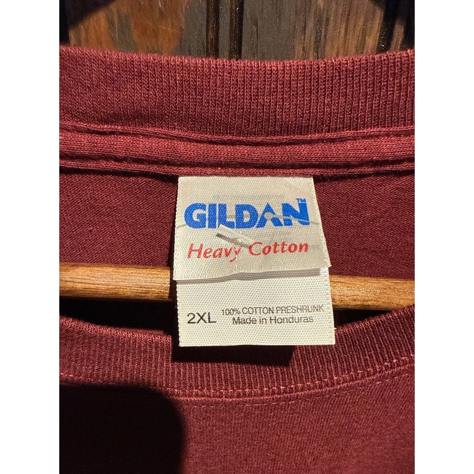 Gildan Texas A&M Aggies Graphic T-Shirt Maroon Short Sleeve Mens Size 2XL