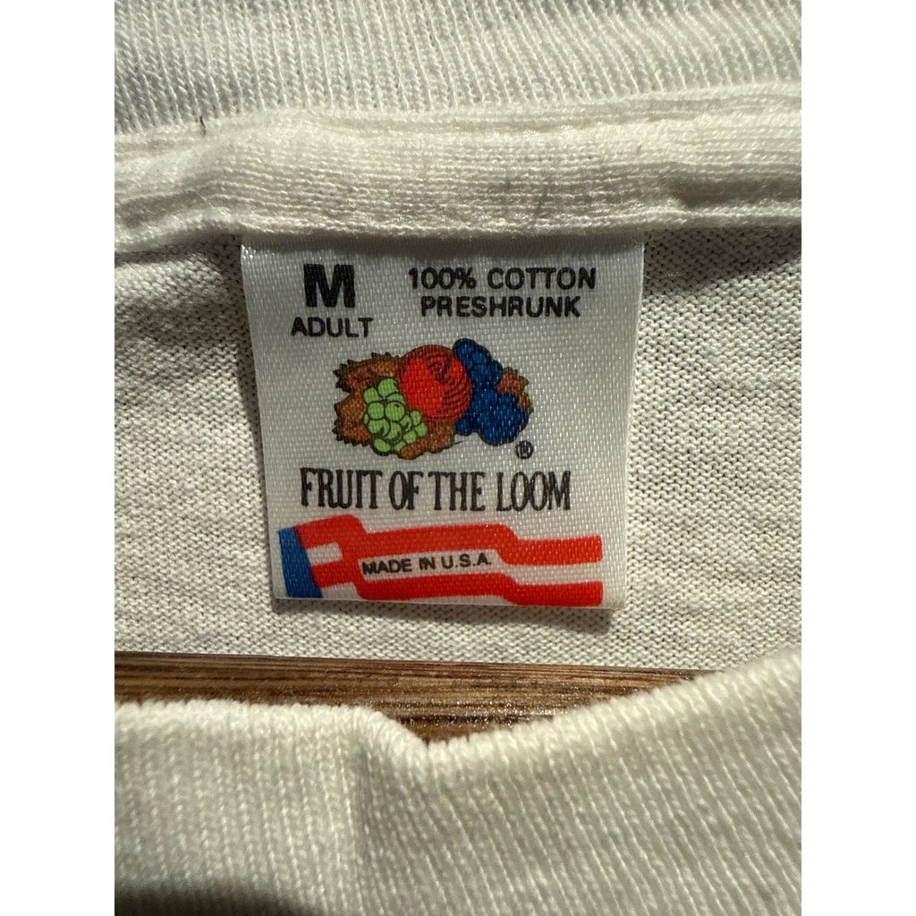 Vintage 1993 Atlanta Braves Western Division Champions T-Shirt Fruit of the L M