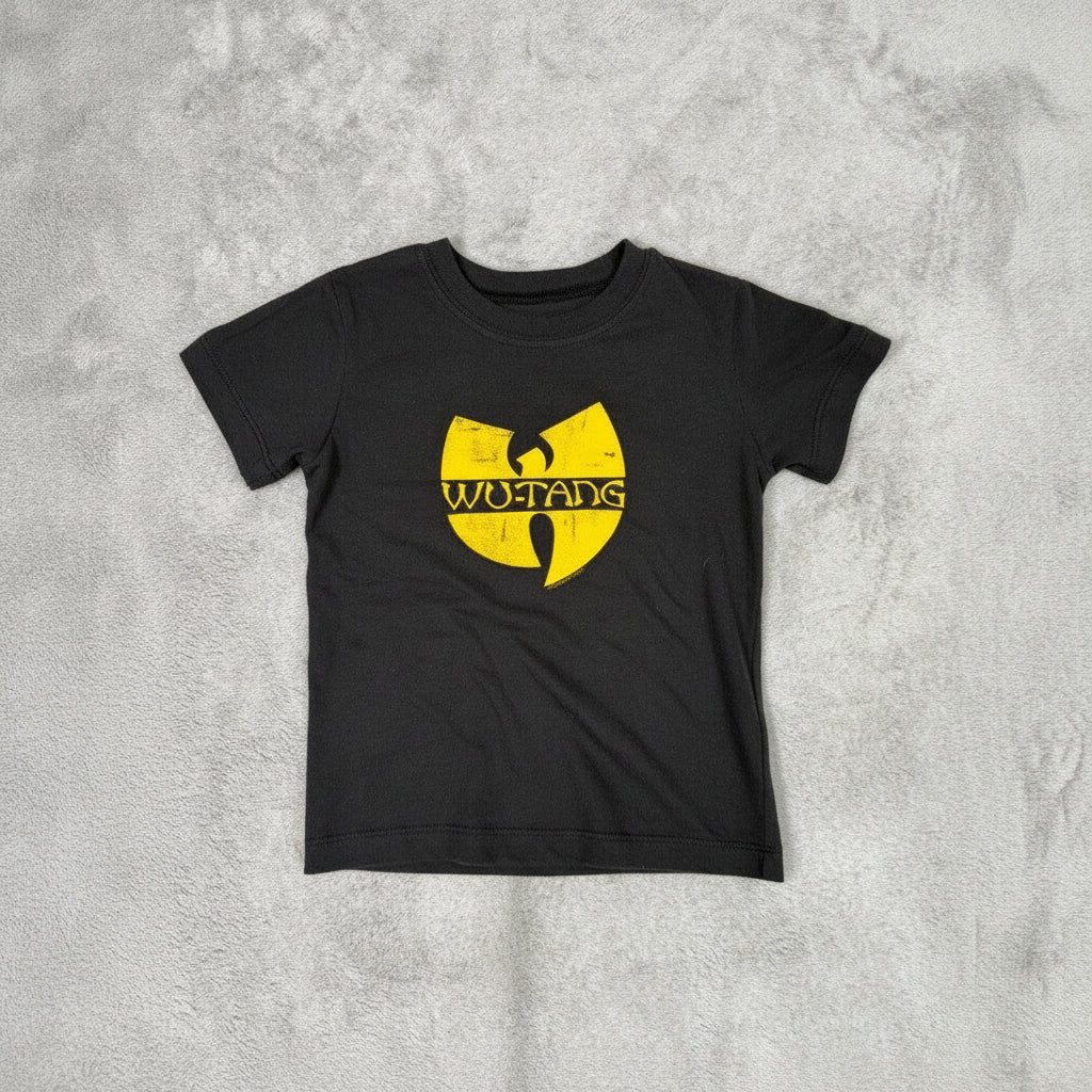 Wu Tang Clan Black T Shirt Toddler Size 2T Graphic Tee