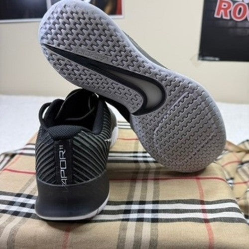 Nike Kids Zoom Vapor 11 Tennis Shoes Black White DR6965 001 Size 7Y