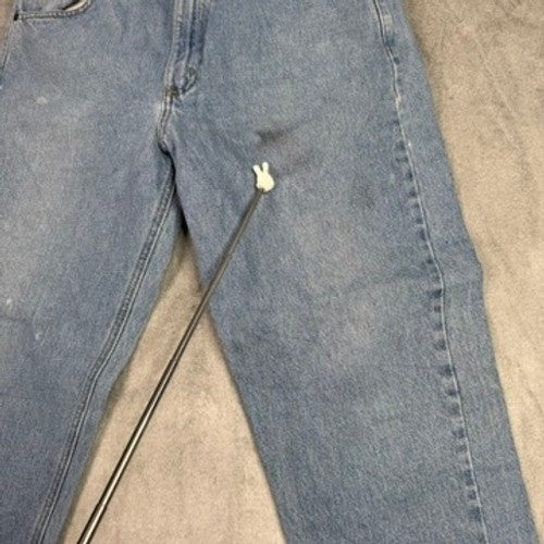Light Wash Denim Jeans Men Size 36x30 Relaxed Fit Workwear Casual Pants