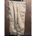 Carhartt Loose Fit Canvas Carpenter Pants Tan Brown Mens 34x30 Utility Workwear