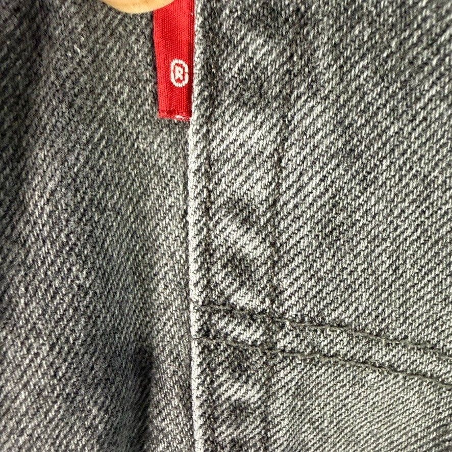 Levi Strauss Co 550 38x30 Relaxed Fit Gray Denim Jeans Mens