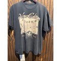 New Edition World Tour Graphic T-Shirt Faded Black Mens XL R&B Band Tee