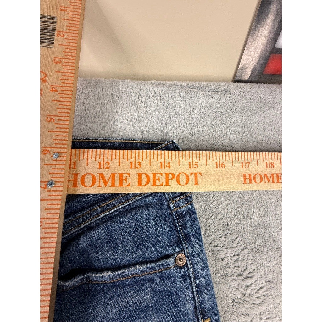 Citizens of Humanity Ingrid 002 Low Waist Flare Jeans Blue Stretch Size 29 USA