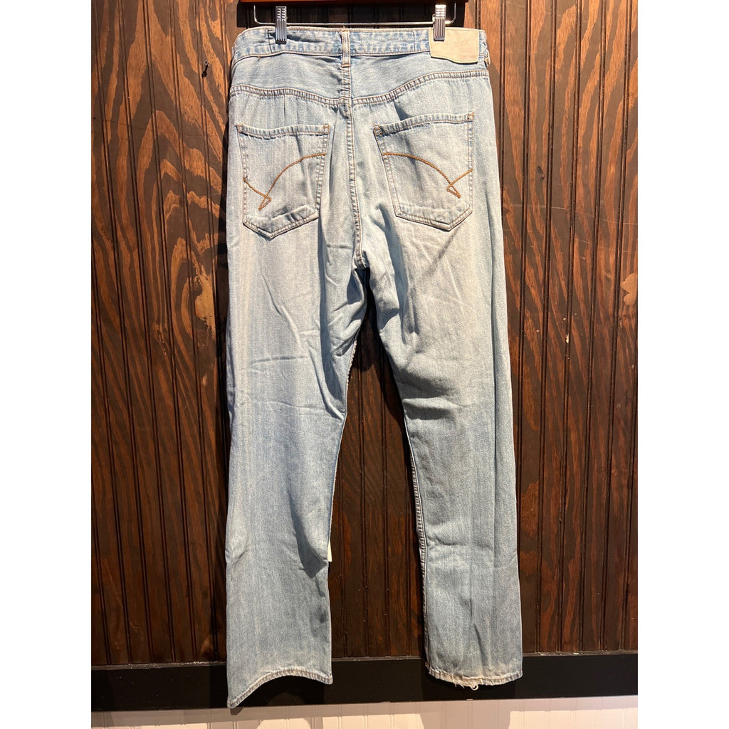Unionbay Jeans Mens 33 Baggy Wide Leg Light Wash Denim Y2K Skater Vintage Style