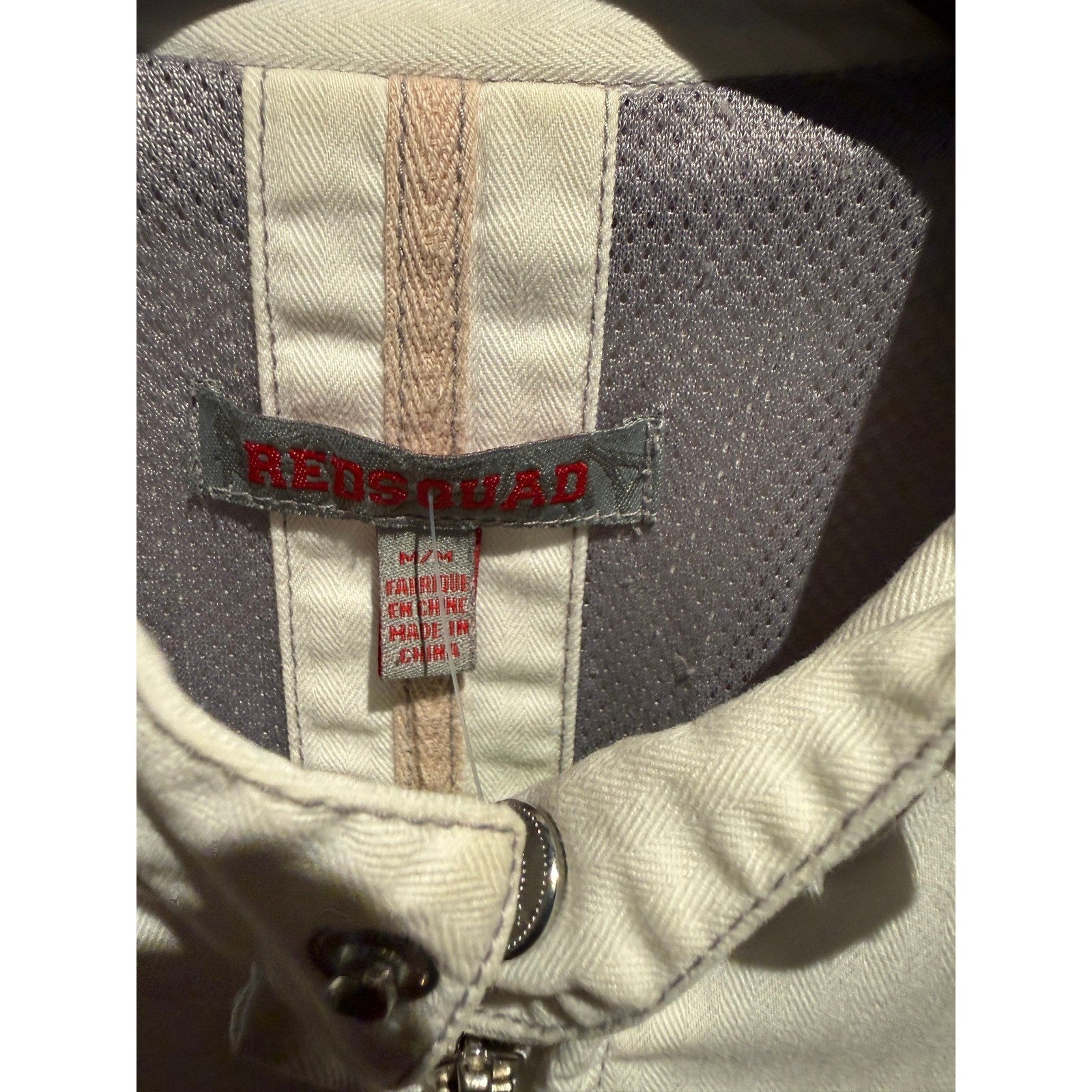 Cafe Racer Moto Jacket with Racing Patches Size M