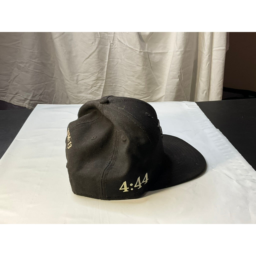 Jay Z 444 Album 13 Snapback Hat Black Gold Rap Hip Hop Merch