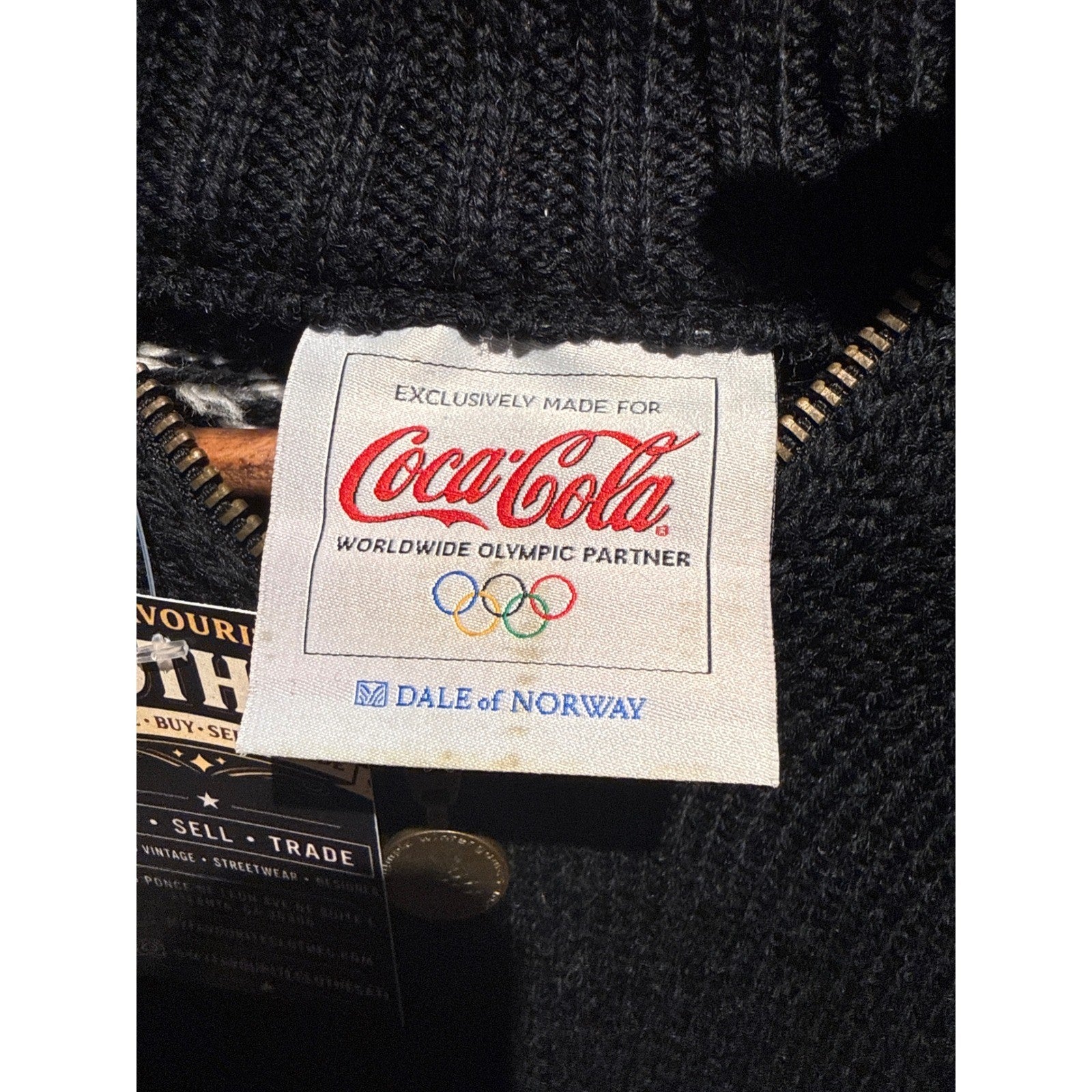 Dale of Norway Coca-Cola 1994 Lillehammer Olympic Games Wool Sweater