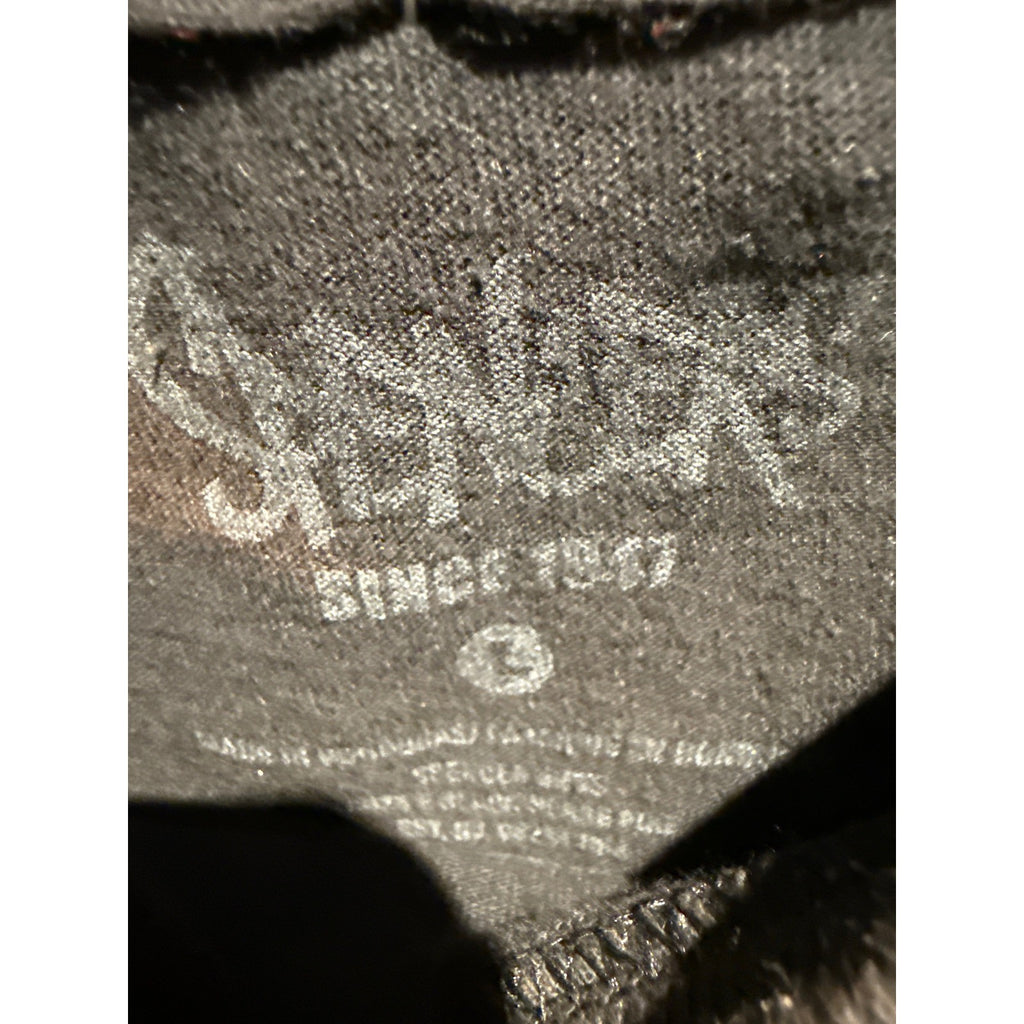 Spencer Gifts The Devils Lettuce Pentagram Marijuana Graphic T-Shirt Black Large
