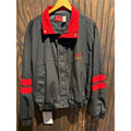 Vintage Winston Racing Team Jacket Swingster Black Red NASCAR Bomber Large XL