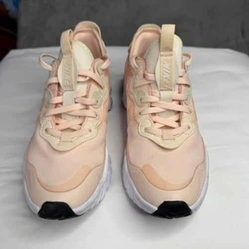 Nike React Element 55 Women's Pink White Casual Athletic Shoes CN8203 800 Size 5