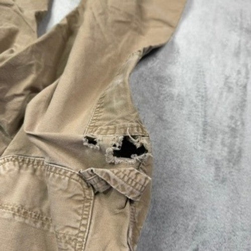 Carhartt B151 DK H Khaki Loose Original Fit Carpenter Pants Mens 32x32
