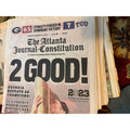 Atlanta Journal-2023 Georgia Bulldogs National Championship Newspaper
