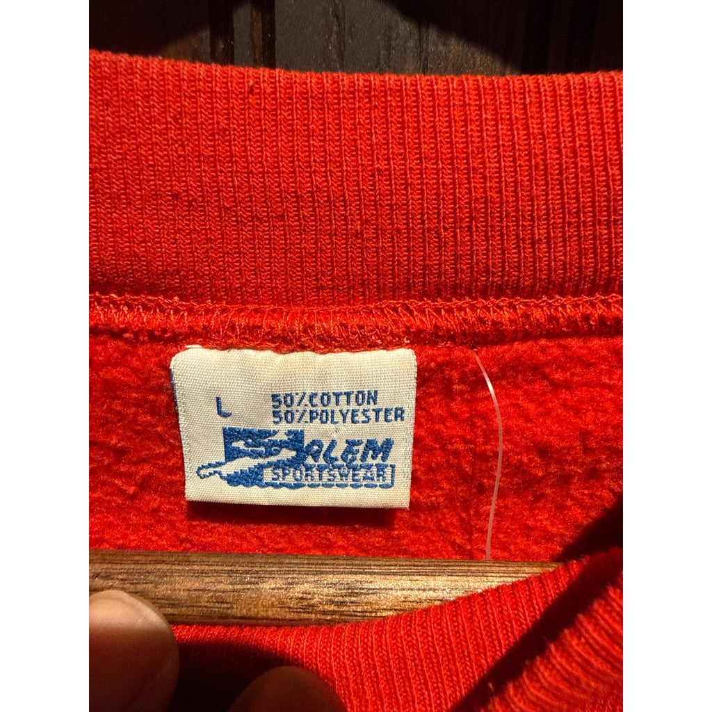 Vintage Salem Sportswear San Francisco 49ers Red Sweatshirt NFL 90s XL 24x27