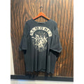 Ramones Graphic T-Shirt Black Oversized Punk Rock Band Tee Short Sleeve 3XL