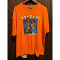 Outkast Graphic Tee Orange Hip Hop Andre 3000 Big Boi Japanese Text Mens XL