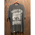 Vintage NWA Straight Outta Compton Graphic Tee Faded Black Hip Hop Shirt 26x32