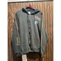 Vintage Iron Horse Saloon Bike Week 2005 Full Zip Hoodie Faded Black Mens L
