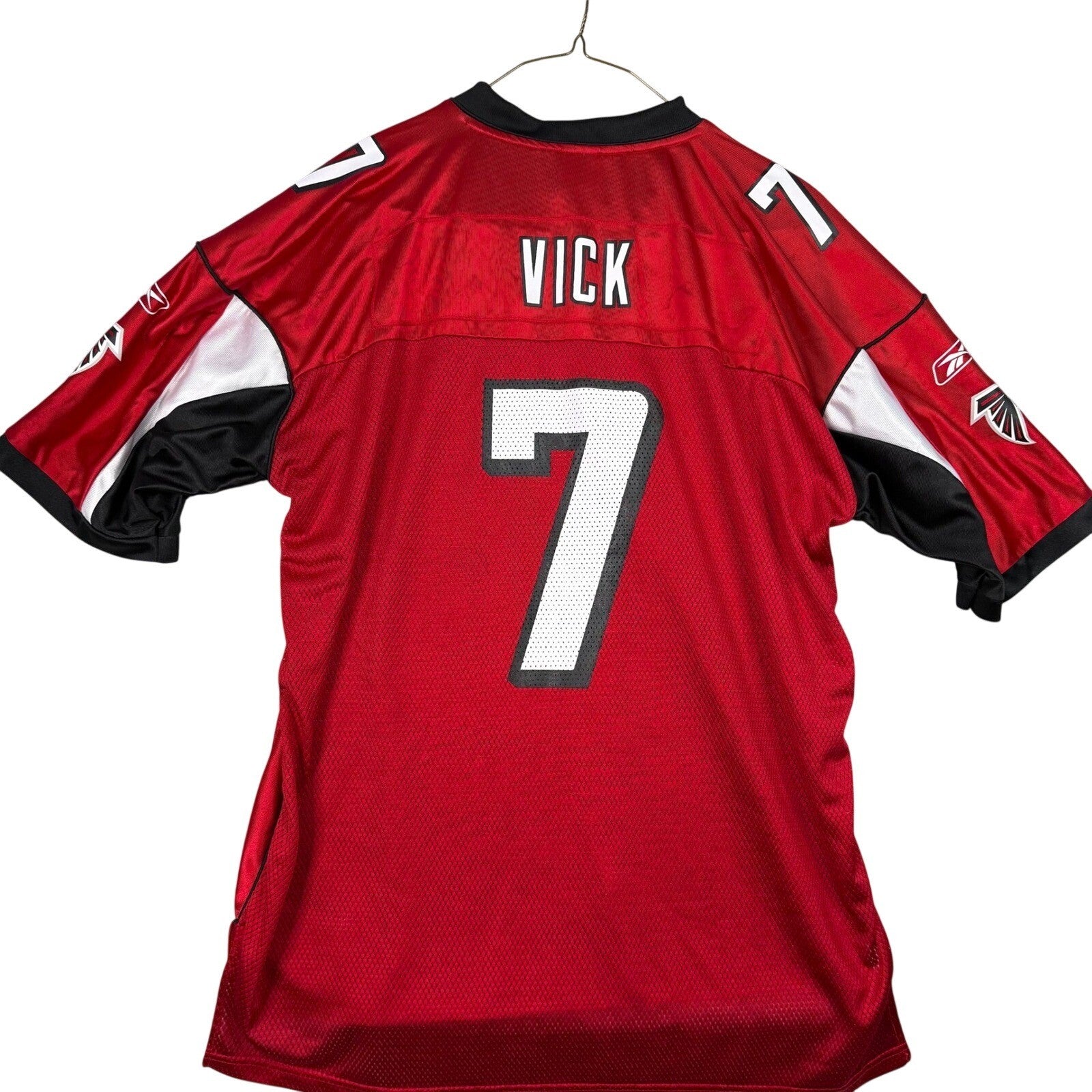 Atlanta Falcons Michael Vick NFL Jersey Red Reebok Size XL