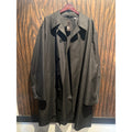 Uniqlo U Christophe Lemaire Black Trench Coat Overcoat Mens XL 311-442167