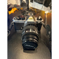 Nikon FM2 Silver 35mm SLR Film Camera with AF Nikkor 35-70mm f/3.3-4.5 Lens