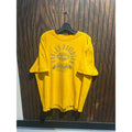Harley-Davidson Mens Yellow Graphic T-Shirt Ride With Pride Biker Tee 2XL 29x24