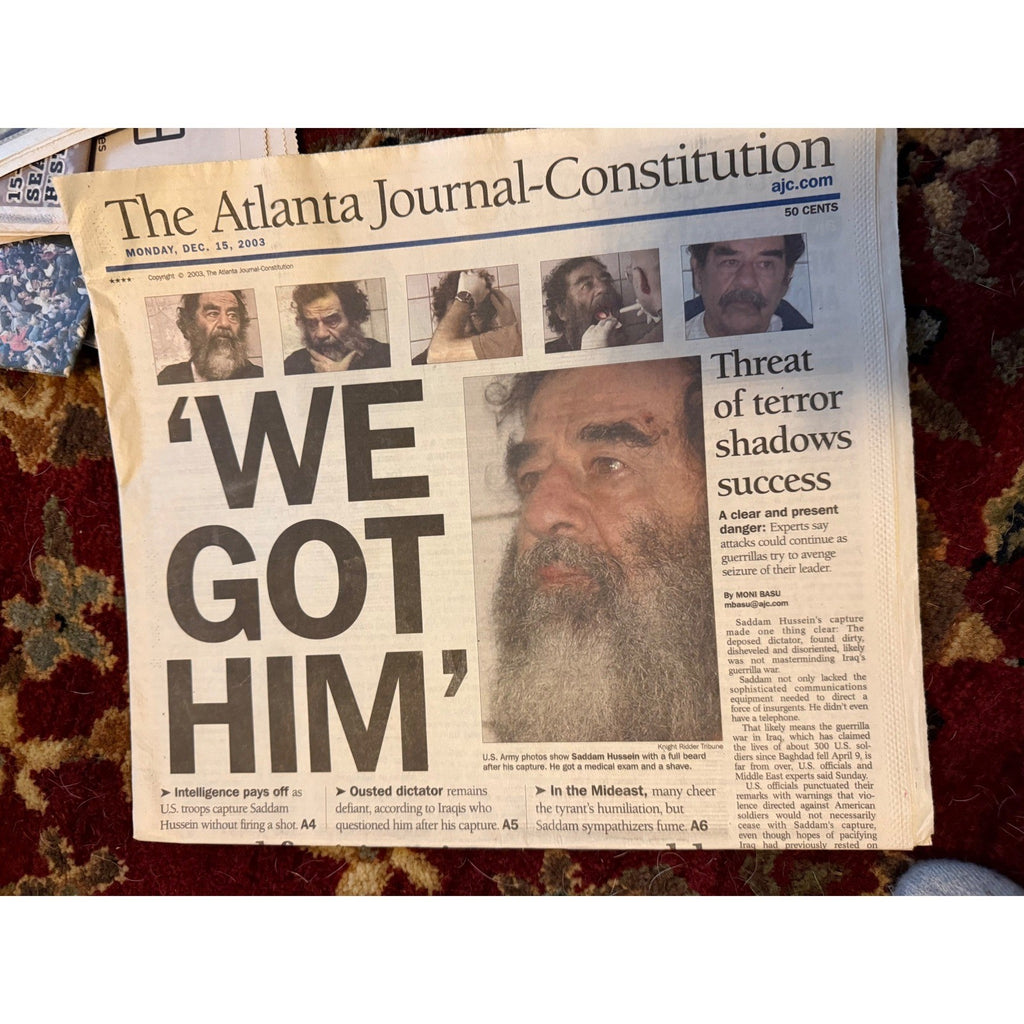 Vintage Newspaper Lot 1963 JFK Detroit News 2003 aftermath of the JFK assassin