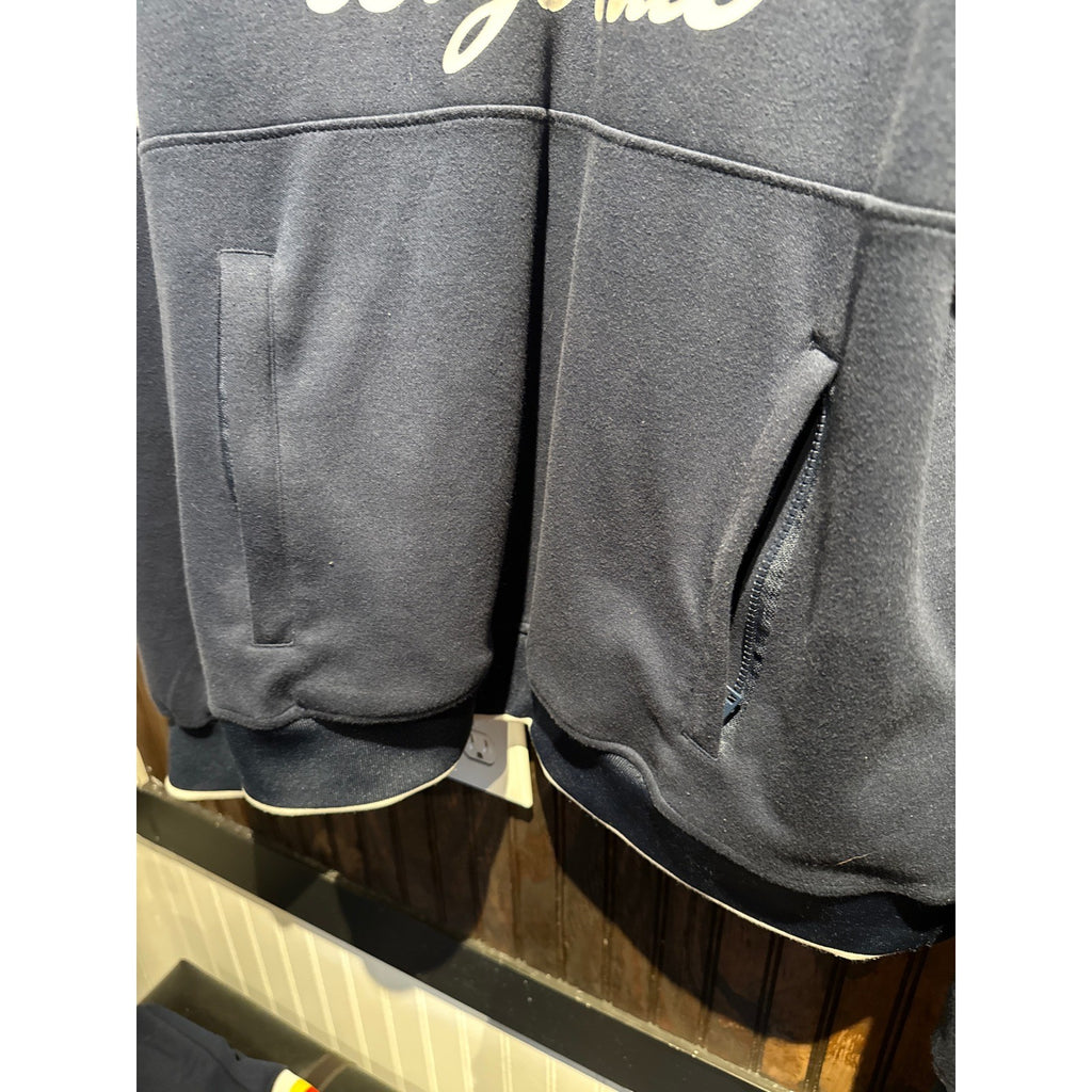 Billionaire Boys Club BBC Quarter Zip Sweatshirt Navy Blue XXL Embroidered Logo