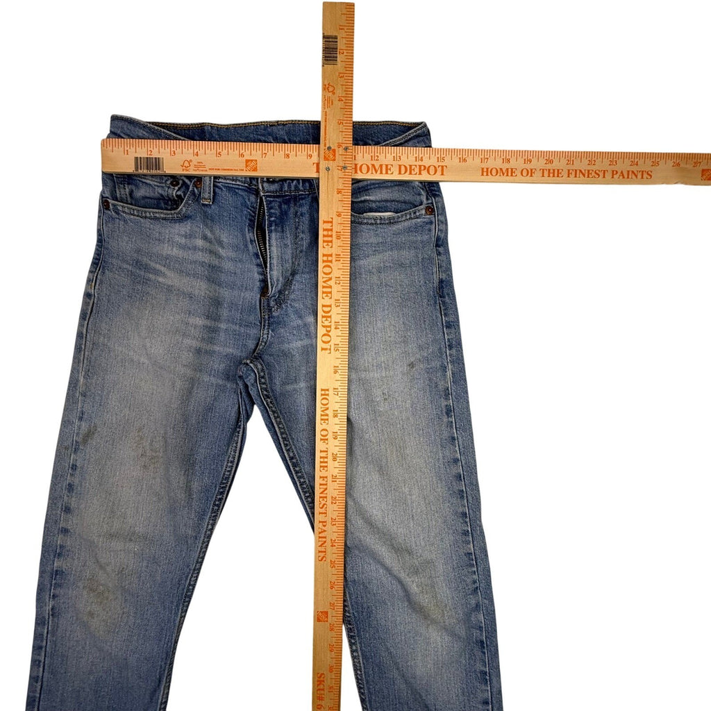Levi Strauss 512 Slim Taper Jeans Mens W30 L32 Blue Denim