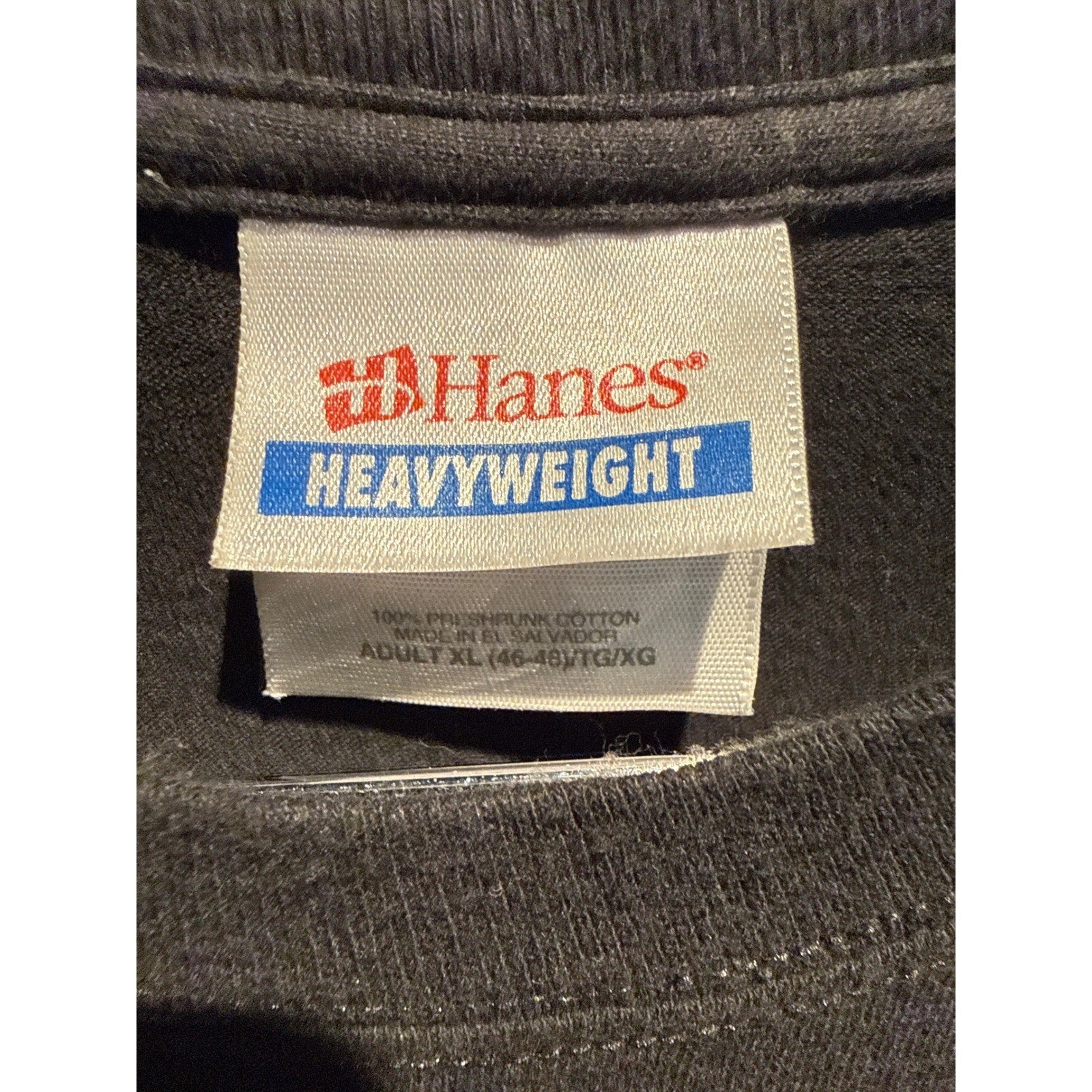 Vintage Slayer Band Tee Hanes Heavyweight Black Graphic T-Shirt 90s Thrash Metal