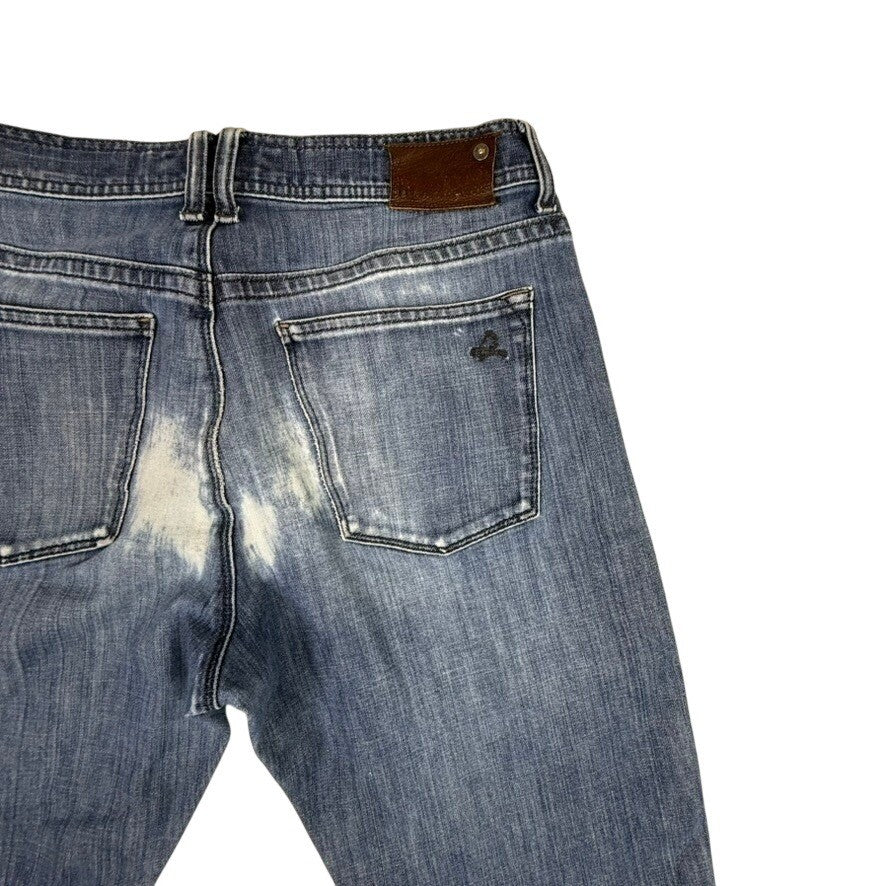 DL96 Vince Mens Straight Leg Jeans Blue Faded Medium Wash Denim Size 33x31