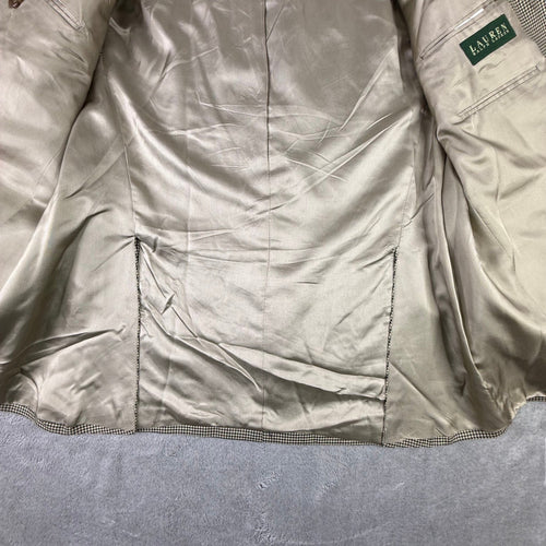 90s vintage Polo Ralph Lauren sport coat (Made in USA, 100% wool, herringbone)