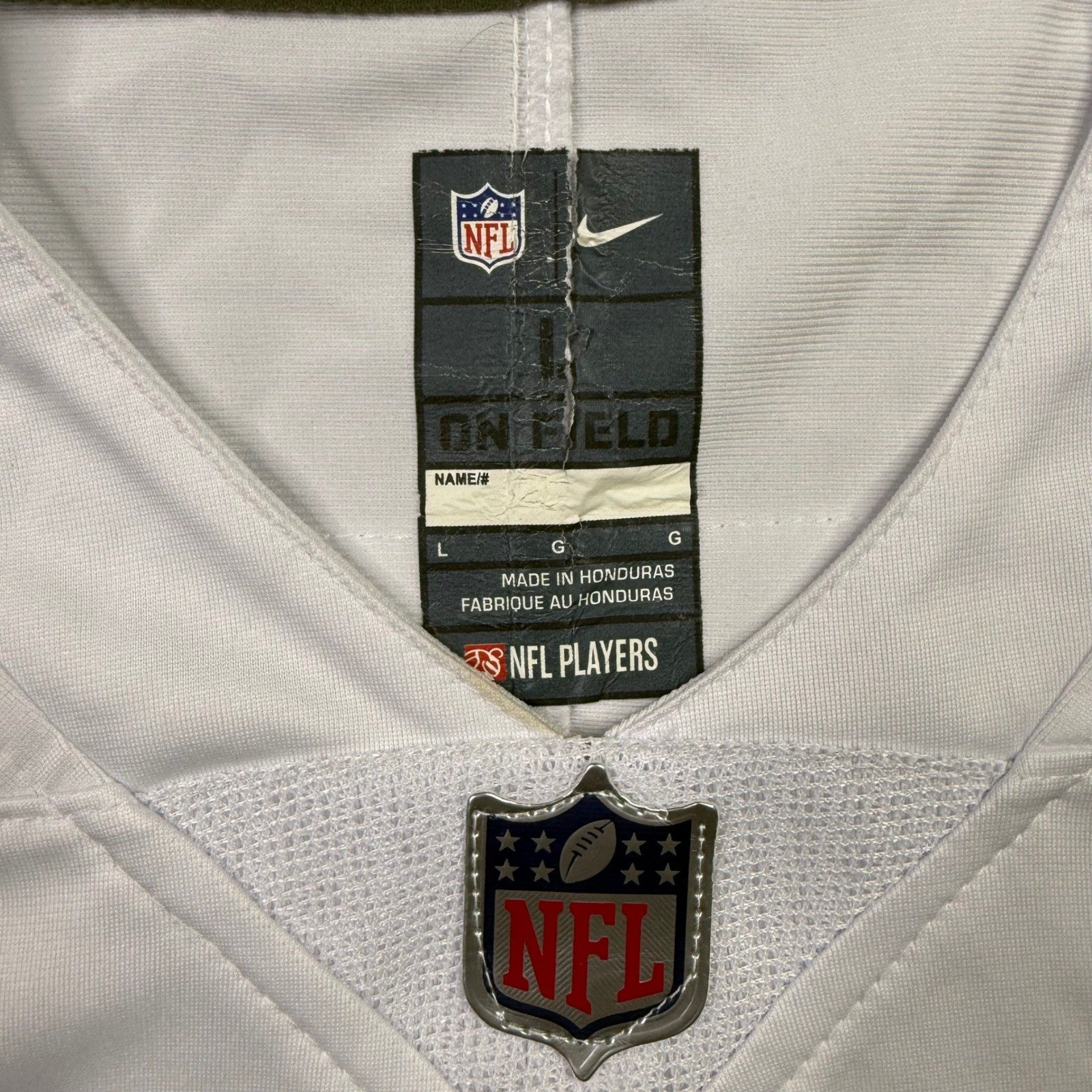 Pittsburgh Steelers White Nike NFL Football Jersey Number 8 Pickett Men's Large