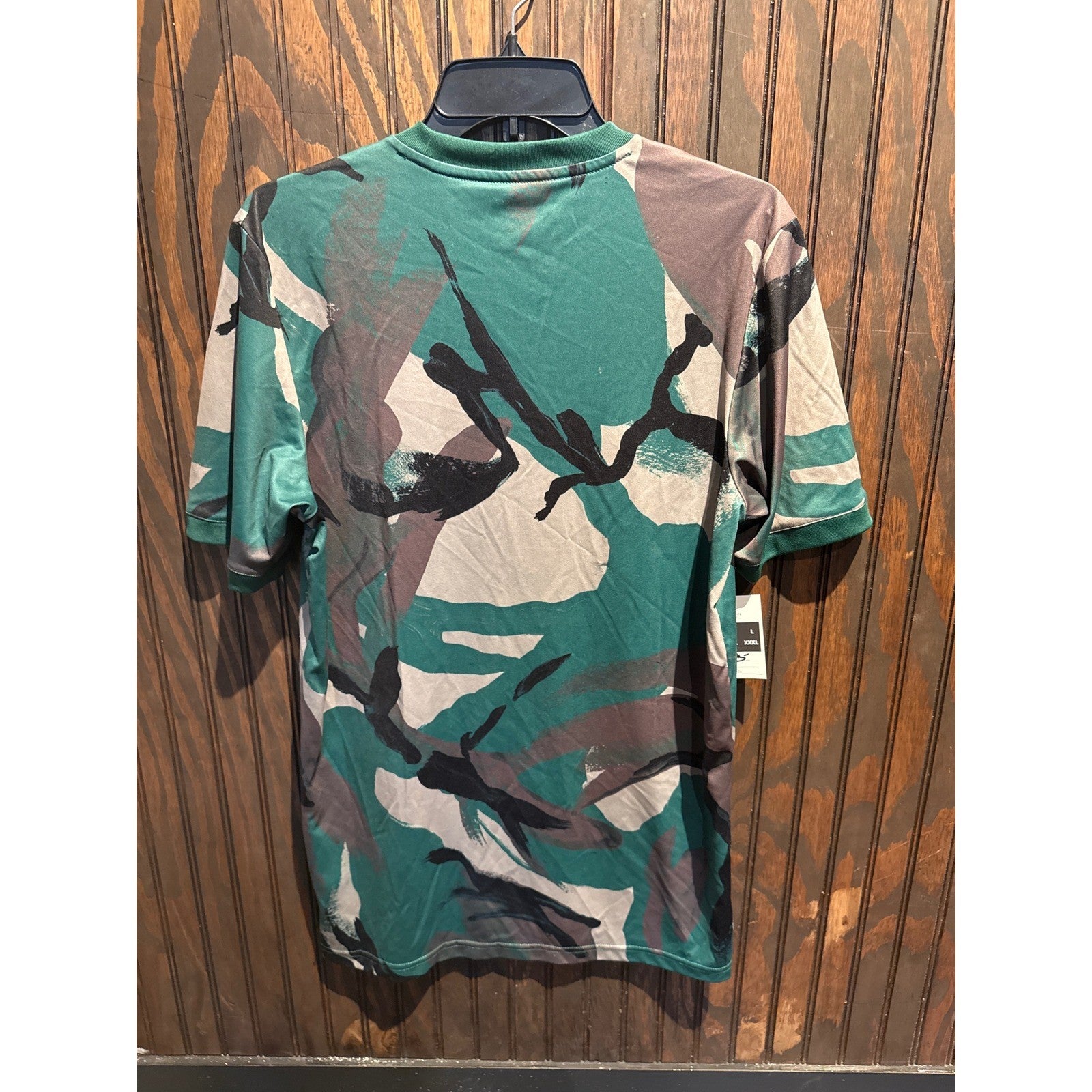Adidas Seattle Sounders FC Camo Jersey Mens Medium Green Brown MLS Soccer Shirt