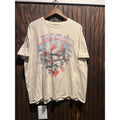 Homme Dragon Graphic Tee Off-White Cream Short Sleeve Streetwear T-Shirt