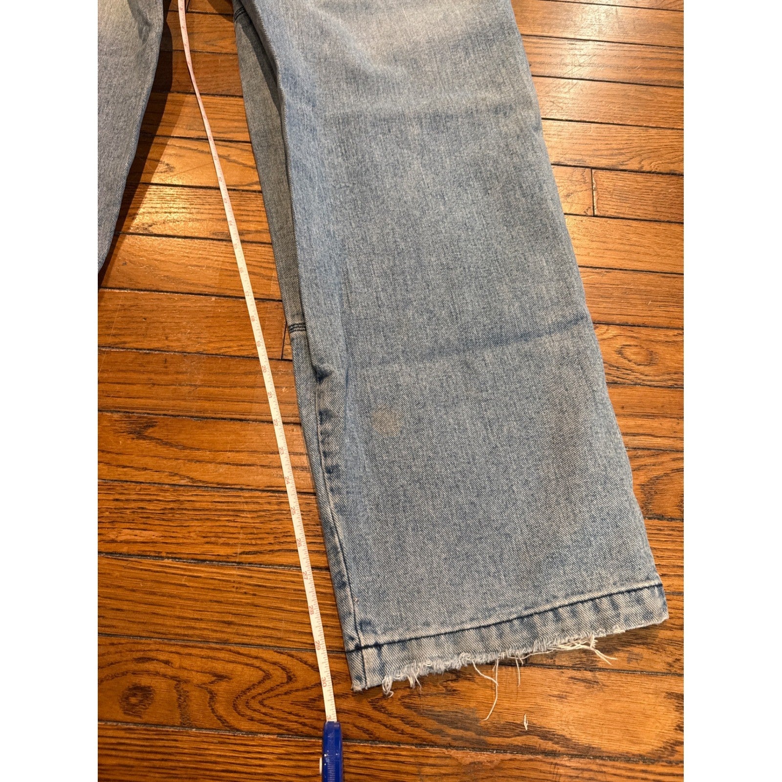 Vintage JNCO Jeans Mens 38x32 Light Wash Baggy Double Knee Carpenter Pants USA