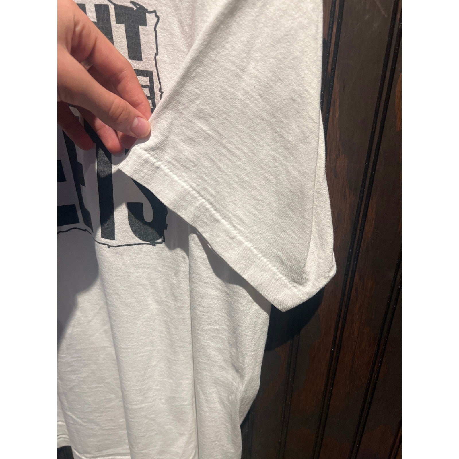 Vintage Fruit of the Loom Straight From The Streets Graphic T-Shirt White XL 90s