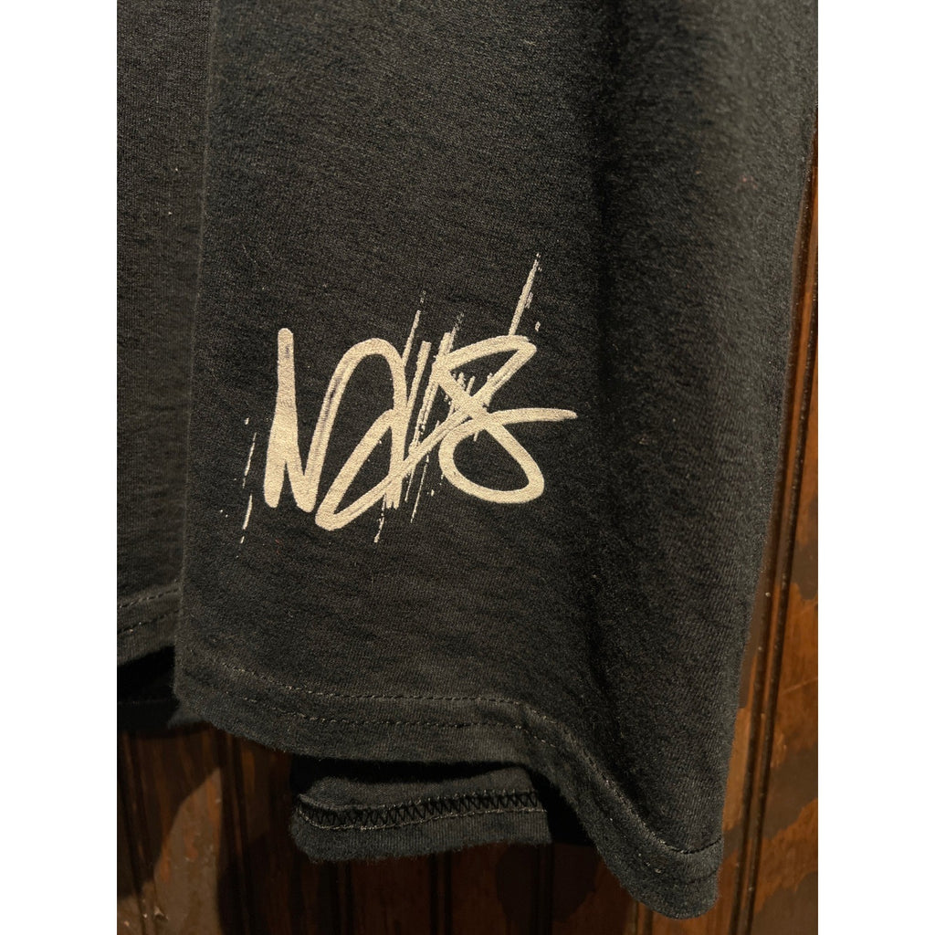 Nas Streets Disciple Album Promo T-Shirt Black XL Gildan Heavyweight Rap Tee