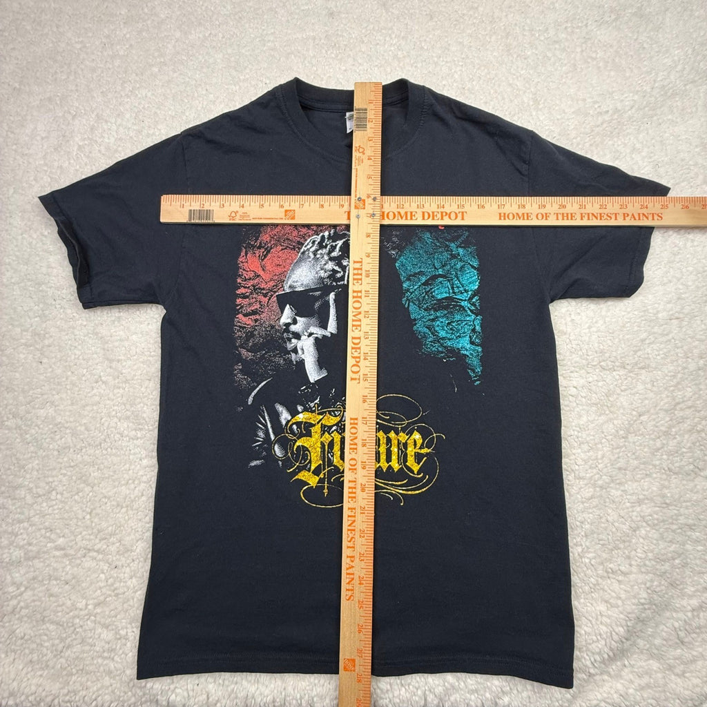 Future One Big Party Tour T Shirt Black Fruit of the Loom Size Medium
