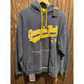 Vintage Georgia Tech Yellow Jackets Distressed Hoodie Navy Blue Buzz Mascot L