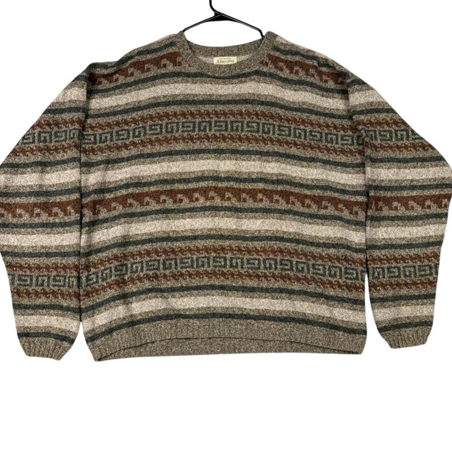 vintage St. John's Bay men's crewneck sweater from the 1990s XL