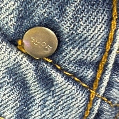 Levi Strauss 501 Original Fit Jeans Medium Wash Button Fly Mens W36 L32