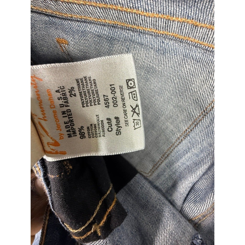 Citizens of Humanity Ingrid 002 Low Waist Flare Jeans Blue Stretch Size 29 USA
