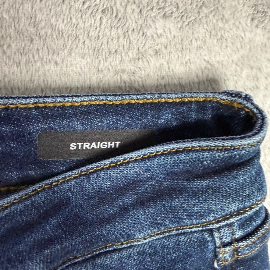 Judy Blue Los Angeles Straight Leg Dark Wash Denim Jeans Size 7 28