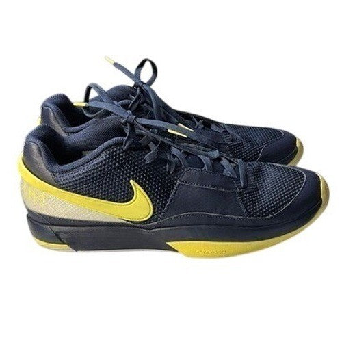 Nike Ja 1 Team Navy Yellow Men's Size 12 Basketball Shoes