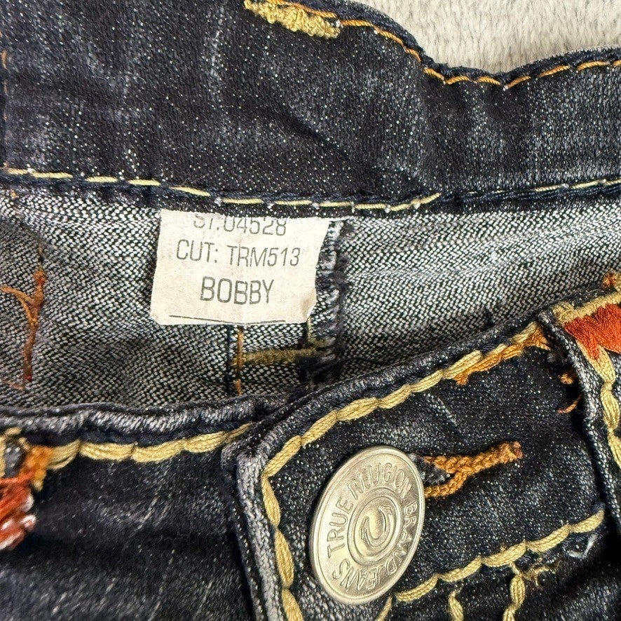 True Religion Bobby Jeans Men's 32x32 (Fits 32–34) Early 2000s Y2K Super T
