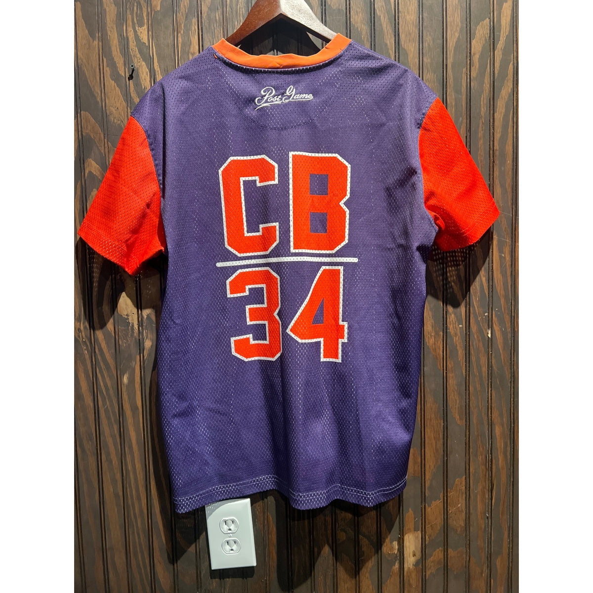 Post Game Charles Barkley I Am Not A Role Model Mesh Jersey Shirt CB 34 Purple